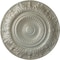 Ekena Millwork Biddix Ceiling Medallion (Fits Canopies up to 7 1/2"), Hand-Painted Flash Gold, 20 7/8"OD x 1 1/4"P CM20BXFLS - alternate 1
